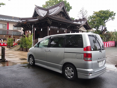 社用車の安全祈願